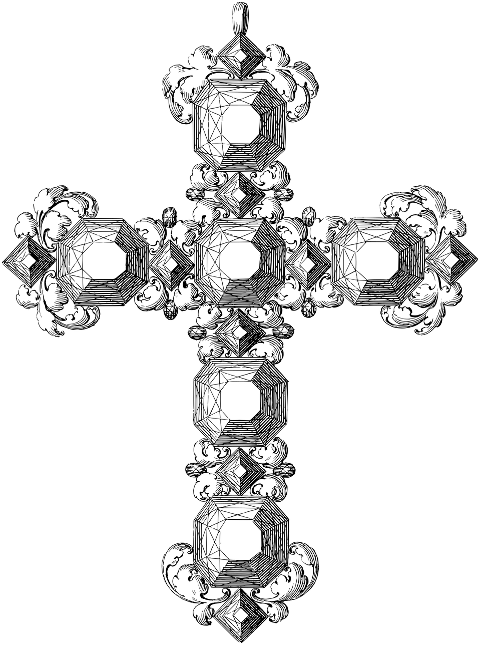jesus-cross-jewelry-line-art-6318847