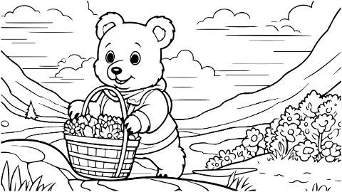 ai-generated-bear-coloring-page-8565100
