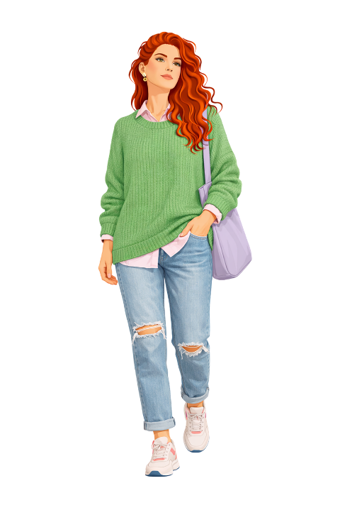 fashion-illustration-red-hair-woman-10038250