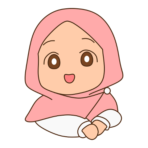 girl-hijab-veil-chibi-muslim-pink-8391297