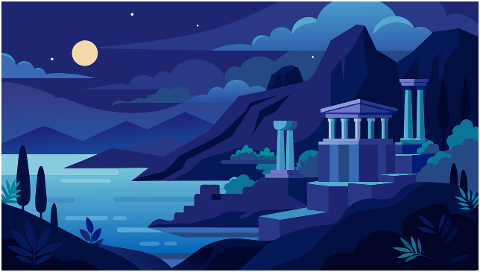 ai-generated-greece-greek-buildings-9049847