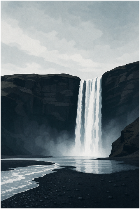 waterfall-minimalist-nordic-misty-10264664