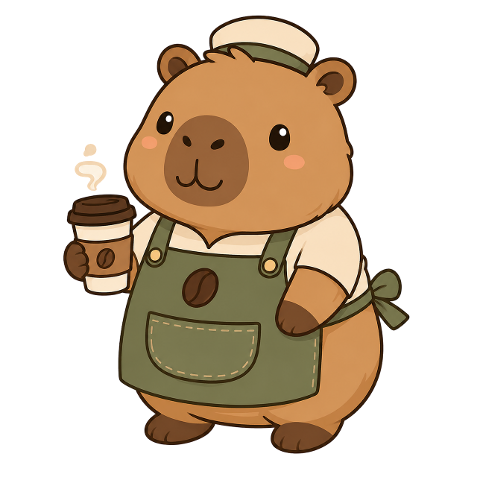 capybara-barista-cartoon-cafC3A9-10298276