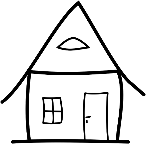 house-hut-sketch-cottage-building-7081183