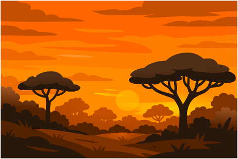 trees-africa-nature-twilight-9696098