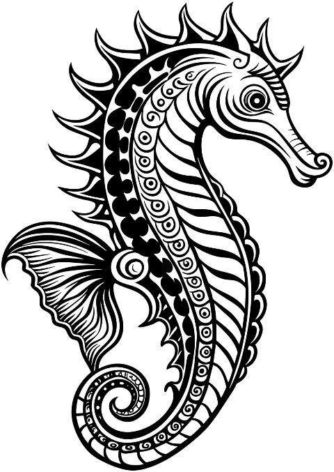 ai-generated-seahorse-animal-9135733
