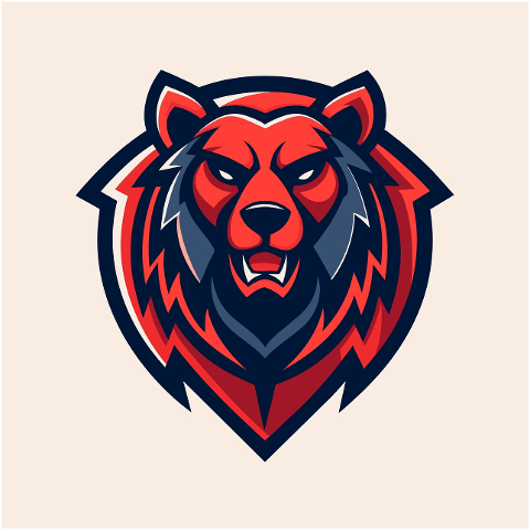ai-generated-bear-head-logo-animal-8577269