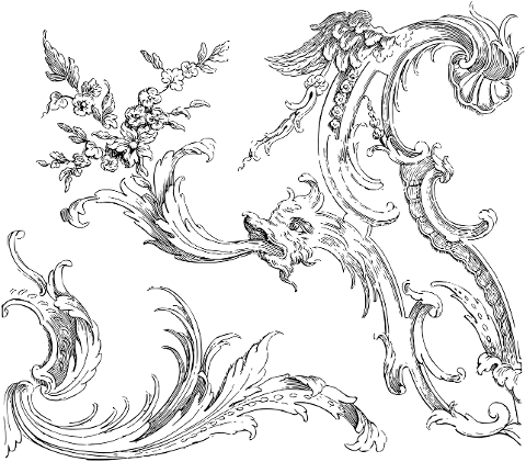 art-nouveau-design-line-art-7185220