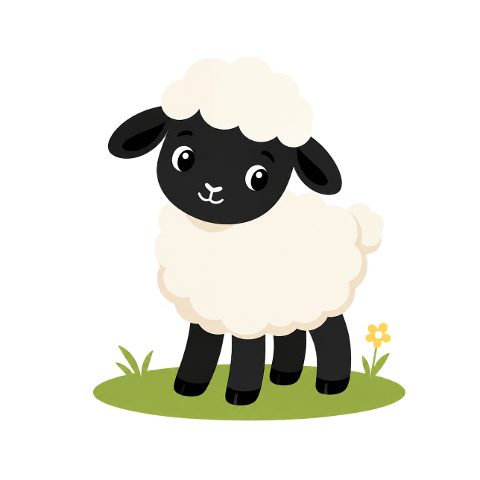 lamb-black-sheep-white-wool-meadow-10315525