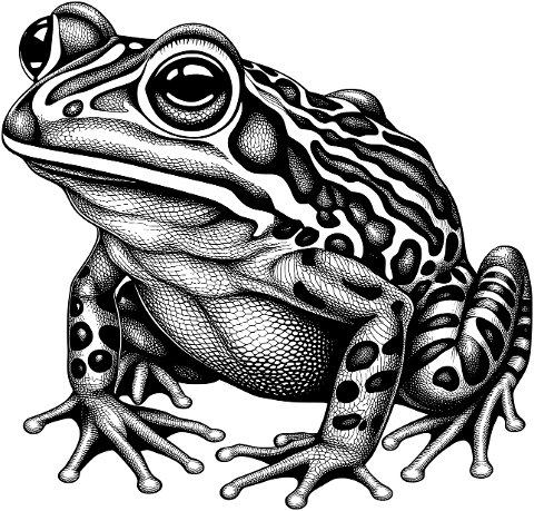 frog-animal-line-art-amphibian-8799295
