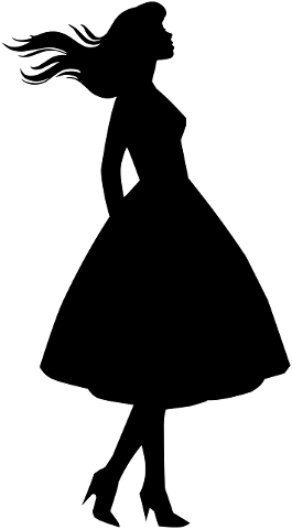 dress-woman-silhouette-female-4236473
