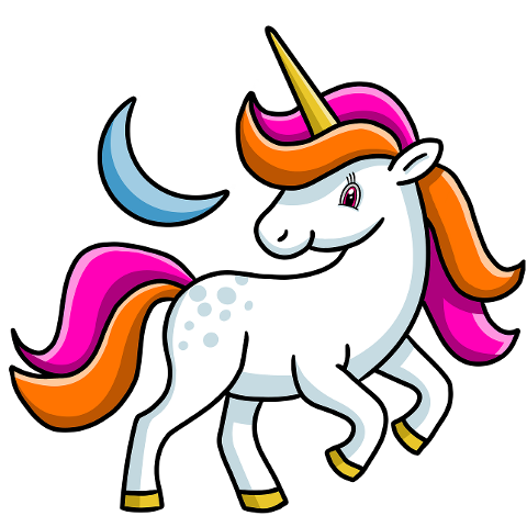 unicorn-moon-pony-horse-spots-4291012