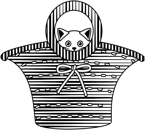 cat-in-purse-cat-doodle-sketch-4794478