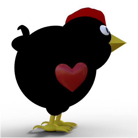 hen-chicken-heart-funny-rooster-4938710