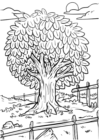 drawing-tree-leaves-nature-4937939