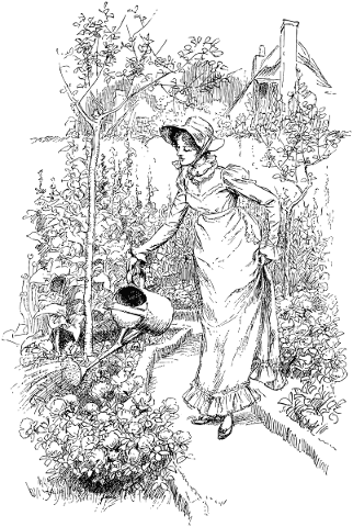 garden-flowers-line-art-woman-5216048