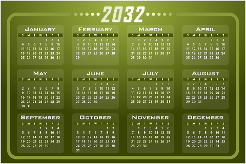 calendar-2032-date-days-weeks-6623051