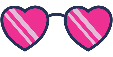 sunglass-pink-heart-shaped-4759505