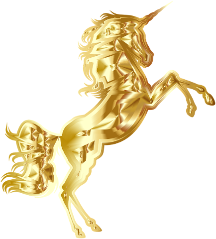 unicorn-horse-animal-gold-abstract-5184453