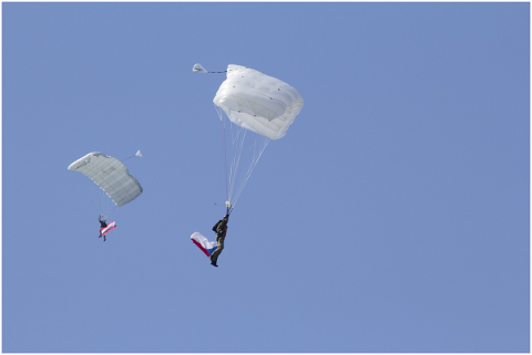 a-parachute-a-skydiver-the-sky-5100890