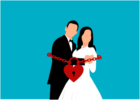 wedding-couple-commitment-cartoon-6986481