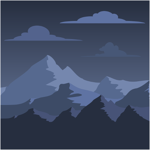 mountains-blue-night-landscape-sky-4199004