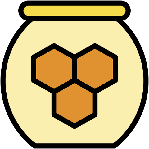 bee-jar-pot-honey-food-dessert-5069120