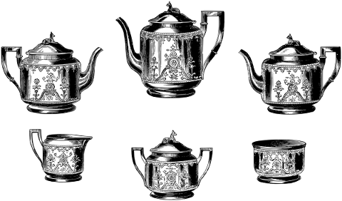 tea-set-teapot-line-art-beverage-5198225