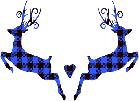 buffalo-plaid-deer-deer-christmas-4892640