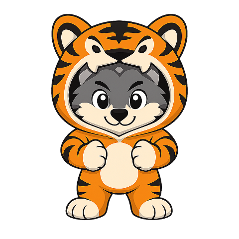wolf-cub-tiger-costume-mascot-cute-10319048