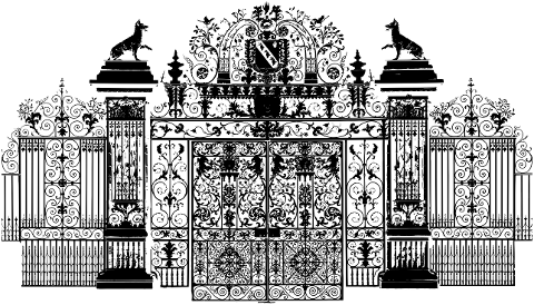 chirk-castle-gates-silhouette-gate-3975951