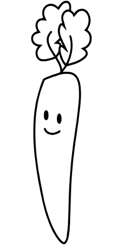 carrot-smiley-line-art-5816097