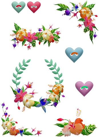 tropical-flowers-wreaths-4268923