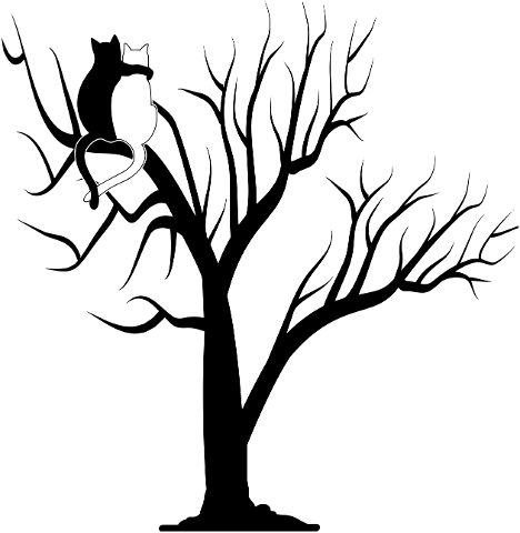 halloween-bare-trees-cats-in-tree-4393911