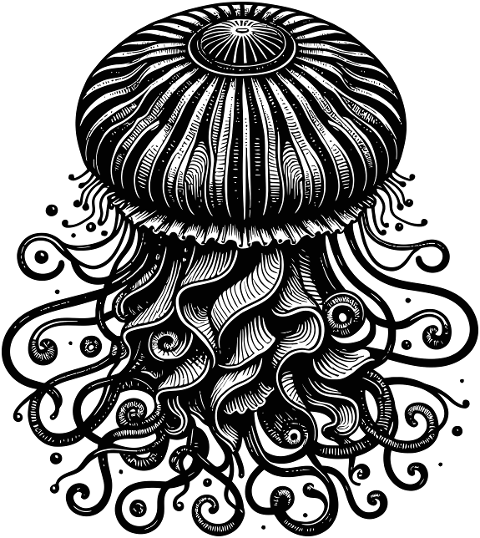ai-generated-jellyfish-animal-8860738