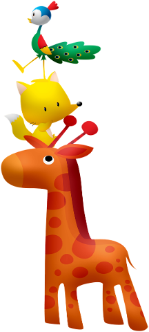 animal-tower-giraffe-4784994