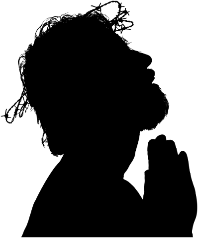 jesus-praying-silhouette-prayer-5733441