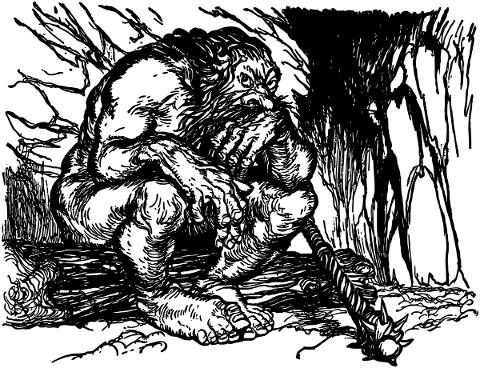 ogre-fantasy-line-art-monster-5273036