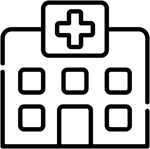 flat-medical-building-icon-5051483