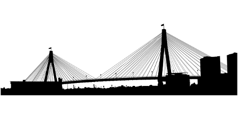 anzac-bridge-australia-silhouette-4236403