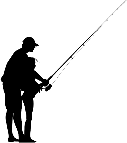 father-daughter-fishing-silhouette-4569926