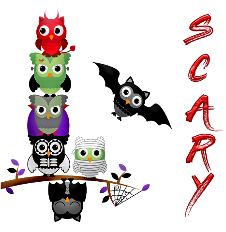 halloween-owls-owls-monsters-scary-5351496
