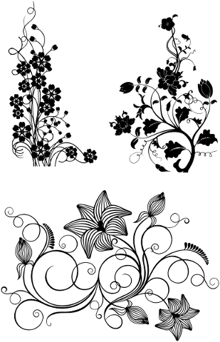 flower-line-art-silhouette-glitter-5067144