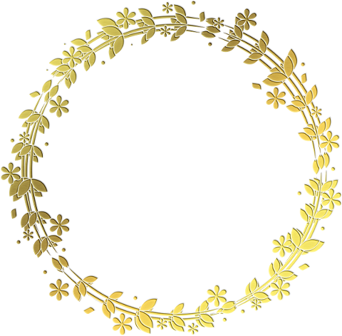 gold-foil-wreath-botanical-4898221
