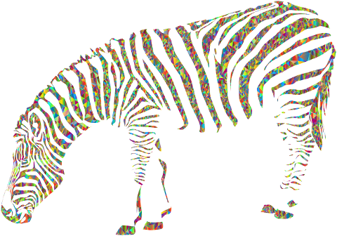 zebra-low-poly-geometric-triangles-4562375