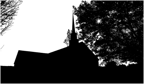 church-landscape-silhouette-tree-5184596