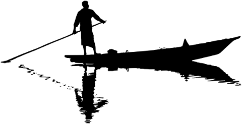 man-boat-silhouette-reflection-5733432