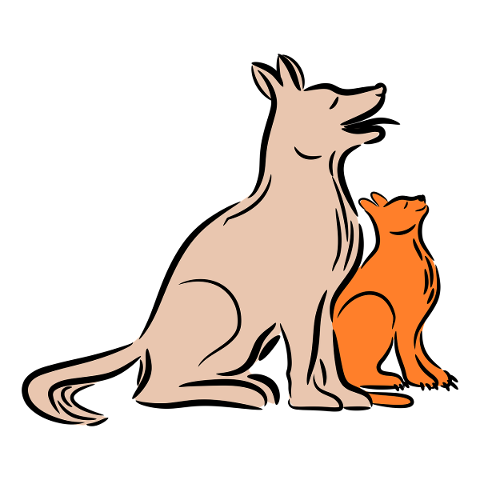 illustration-dog-cat-animal-4701740