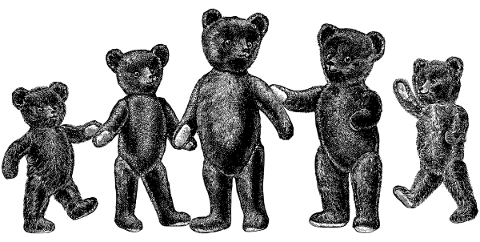 teddy-bears-family-line-art-vintage-5130446