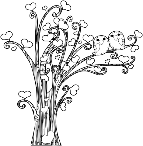 tree-owls-hearts-love-valentine-5672953